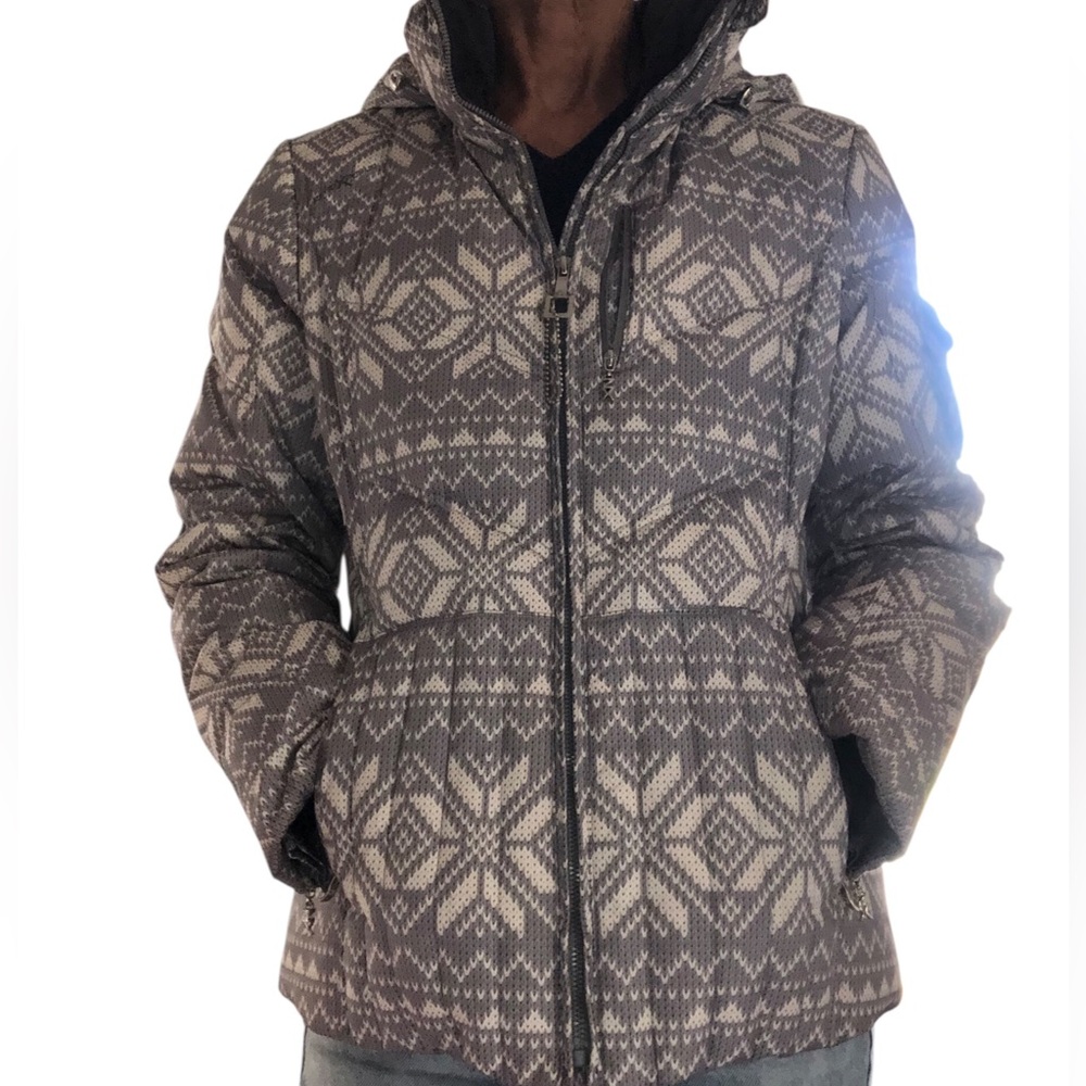 DOWN ZeroXposur women's quilted DOWN puffer hooded coat sweater pattern